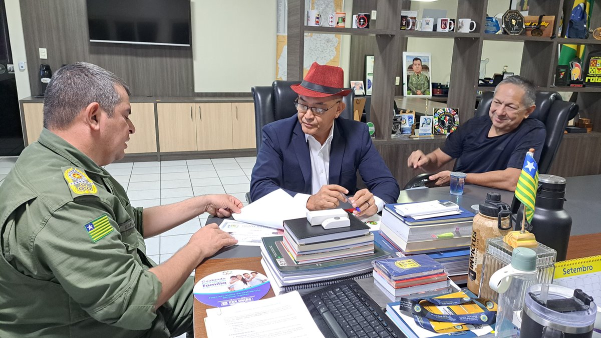 Prefeito Abdoral Melo reforça parceria com a polícia Militar - Imagem 1