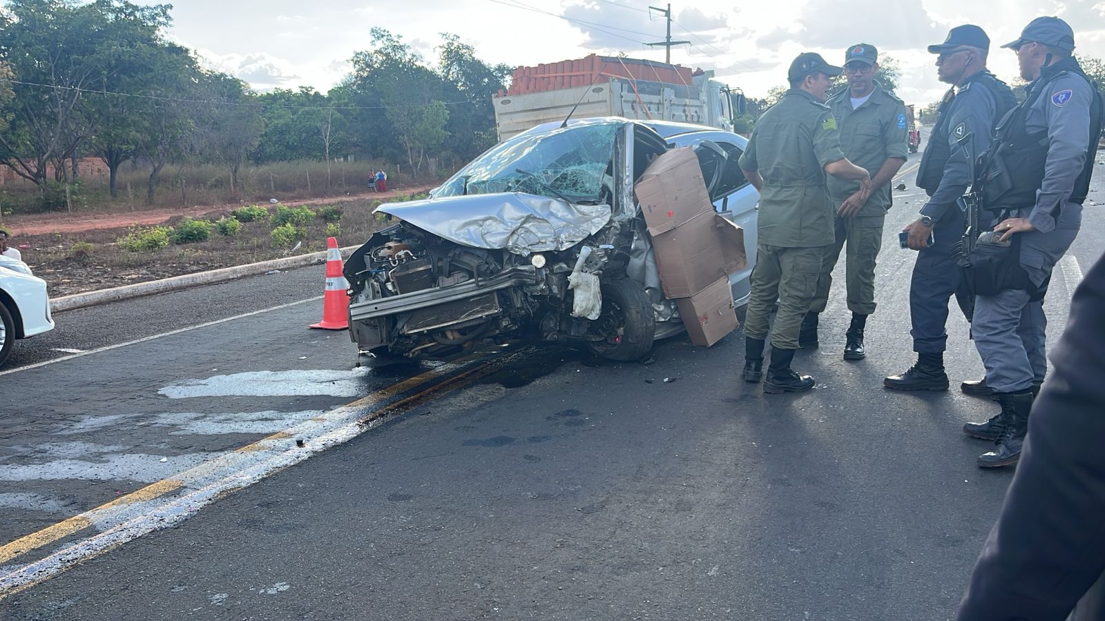 Grave acidente foi registrado na BR-316 no Maranhão - Foto: Ivan Lima/MeioNews