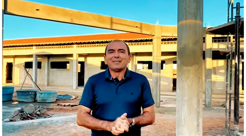 Obras de nova escola em Queimada Nova está em ritmo avançado 