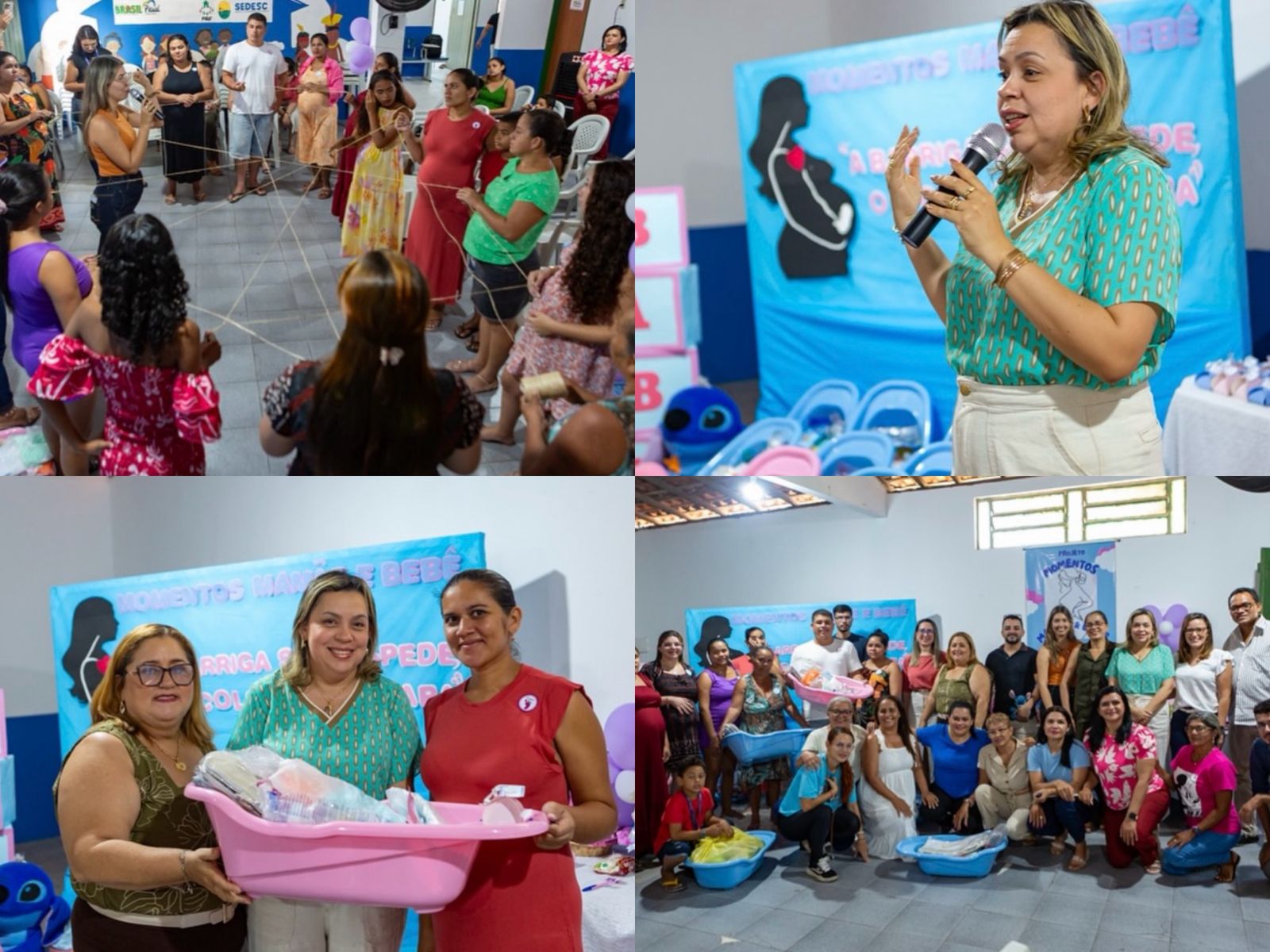 Projeto Mamãe e Bebê - Foto: Prefeitura de Parnaíba
