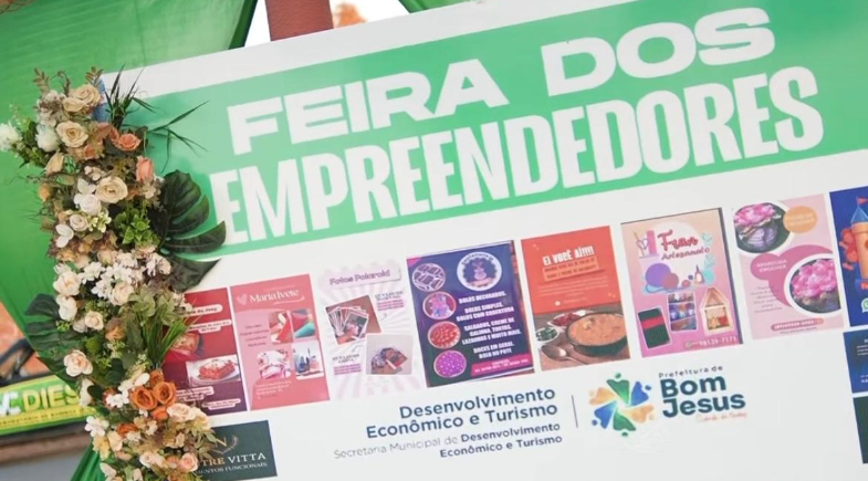 Prefeitura de Bom Jesus promove mais uma edição da Feira dos Empreendedores