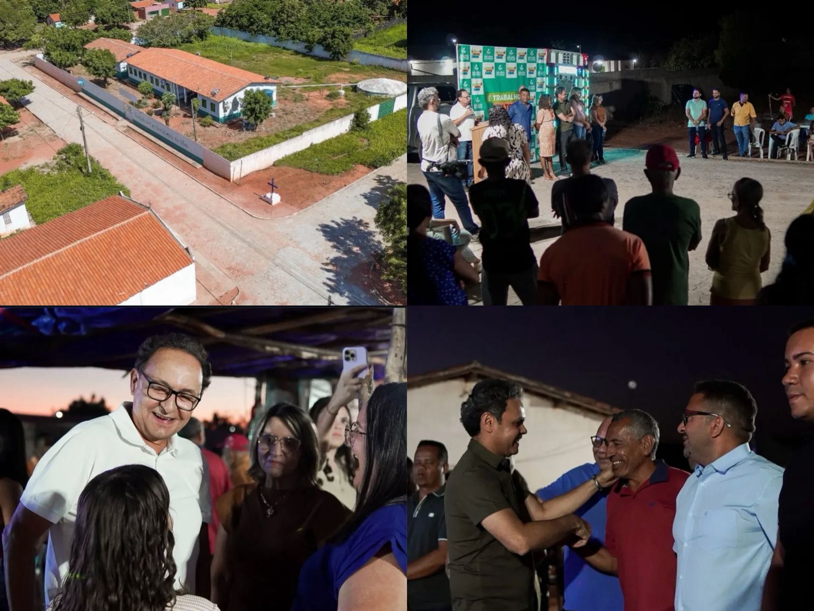 Entrega da obra de pavimentação de vias do Assentamento Eugênio - Foto: Prefeitura de São João do Piauí