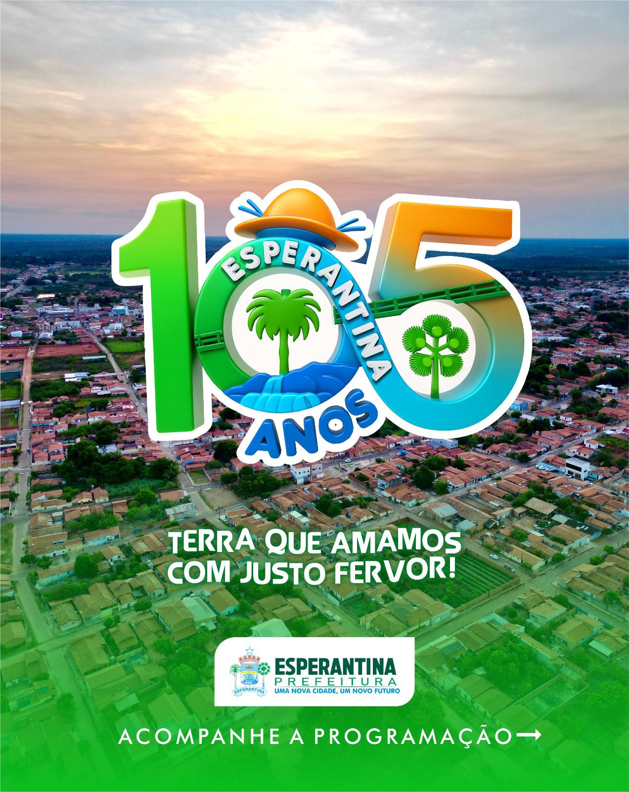 Confira a programação da Prefeitura de Esperantina para este final de semana alusivo aos 105 anos da cidade - Imagem 2