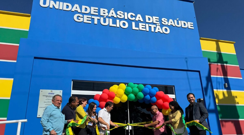 Prefeito Dr. Gilberto Júnior inaugura novo prédio da UBS Getúlio Leitão