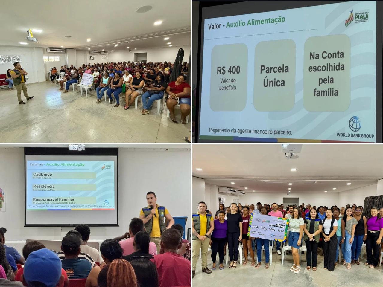 Encontro sobre o Auxílio Alimentação - Foto: Prefeitura de São João do Piauí