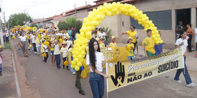 Prefeitura de São Gonçalo do Gurgueia realiza caminhada em prol da campanha Setembro Amarelo - Imagem 8