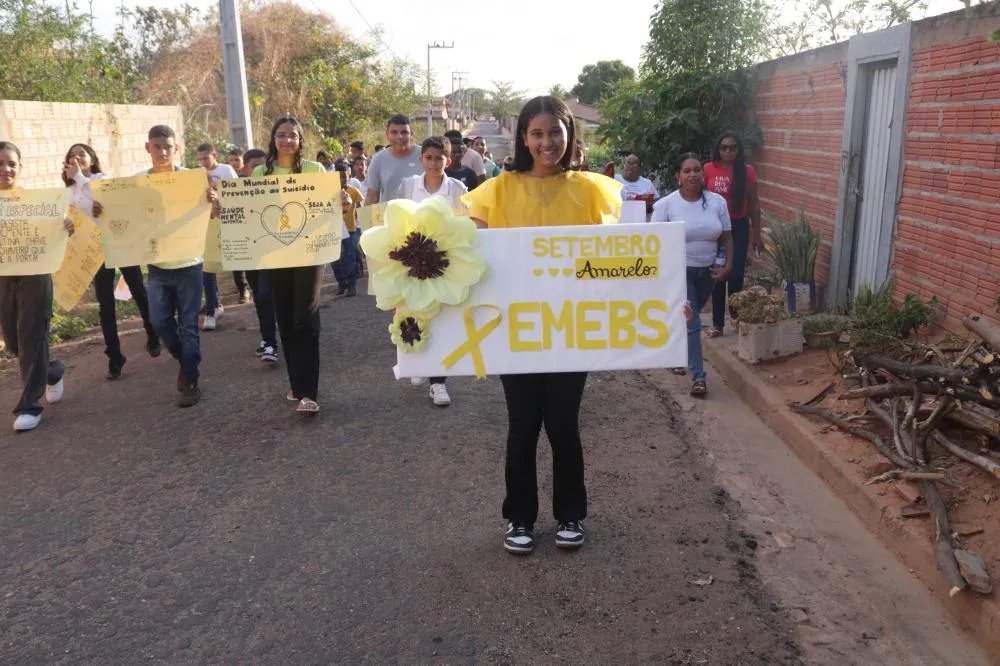 Prefeitura de São Gonçalo do Gurgueia realiza caminhada em prol da campanha Setembro Amarelo - Imagem 4