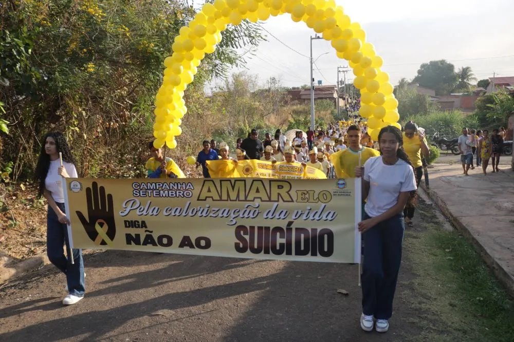 Prefeitura de São Gonçalo do Gurgueia realiza caminhada em prol da campanha Setembro Amarelo - Imagem 6