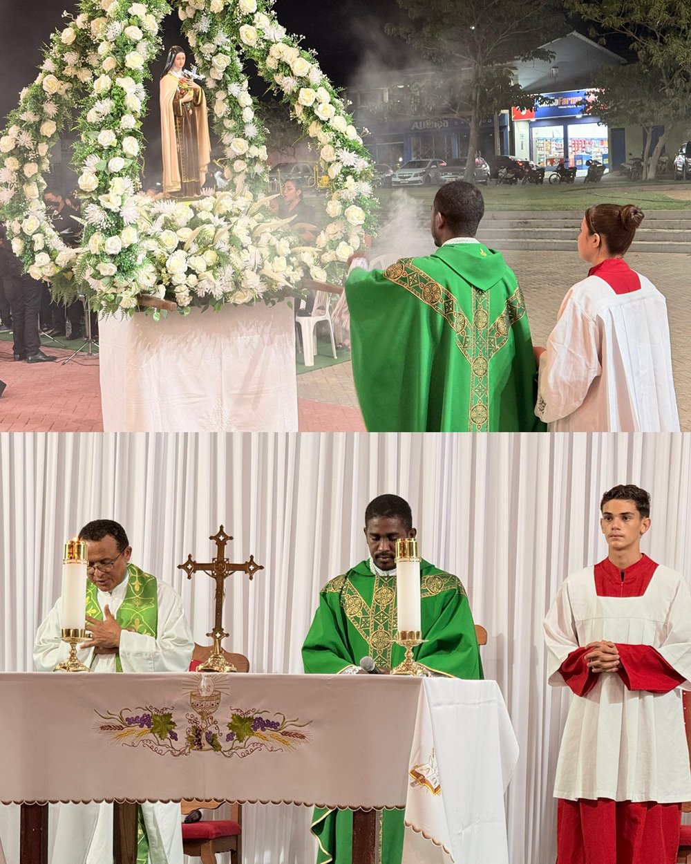 Primeira noite da Santa Missa dentro da programação dos festejos de Colônia do Piauí - Imagem 4