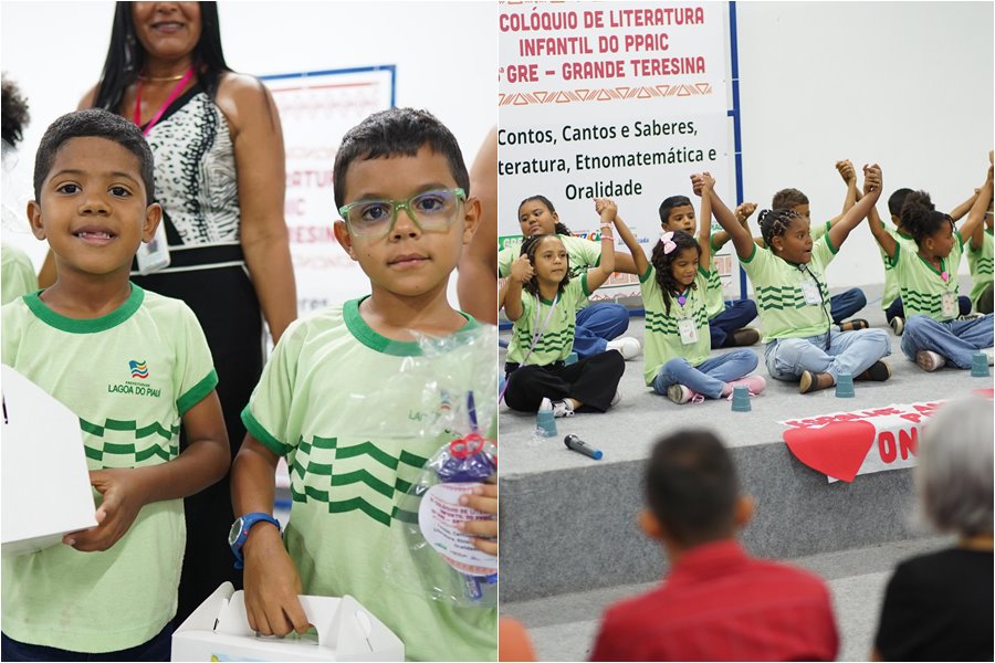 Alunos de Lagoa do Piauí encantam público em Colóquio de Literatura Infantil com apresentação sobre o Baobá - Imagem 1