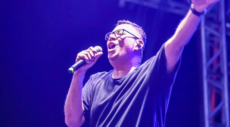 Anderson Freire se apresenta na Marcha Para Jesus em Amarante