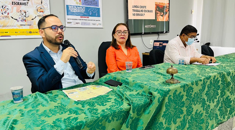 Esperantina realiza treinamento sobre atendimento a vítimas de trabalho análogo à escravidão