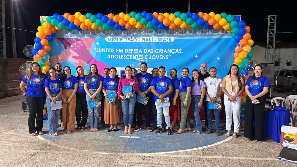 Miguel Leão realiza seu 1º Fórum Comunitário do Selo UNICEF