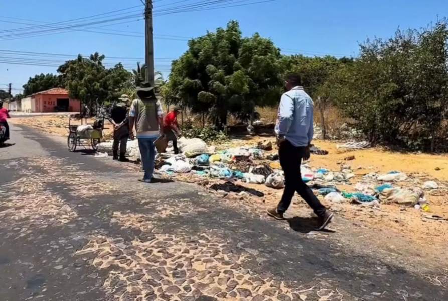 Parnaíba intensifica ações contra o descarte irregular de lixo
