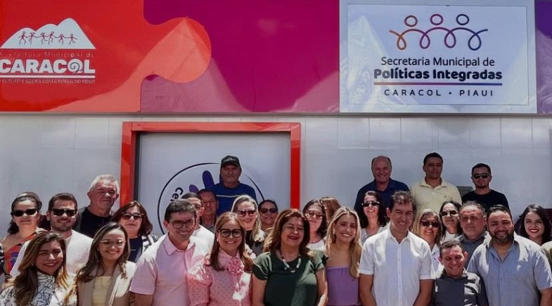 Município de Caracol inaugura sede da Secretaria de Políticas Integradas.