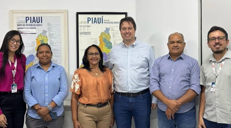 Secretários municipais de Bom Jesus participam de encontro na Badespi