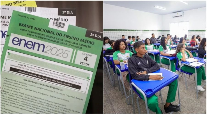 Alunos da rede estadual do Piauí se destacam nas pontuações da redação do Enem 2025