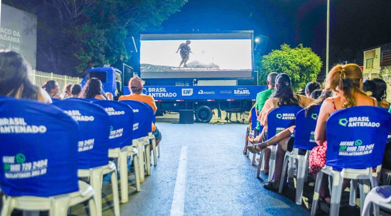  Marcos Parente recebe Cinema Itinerante do Programa Brasil Antenado