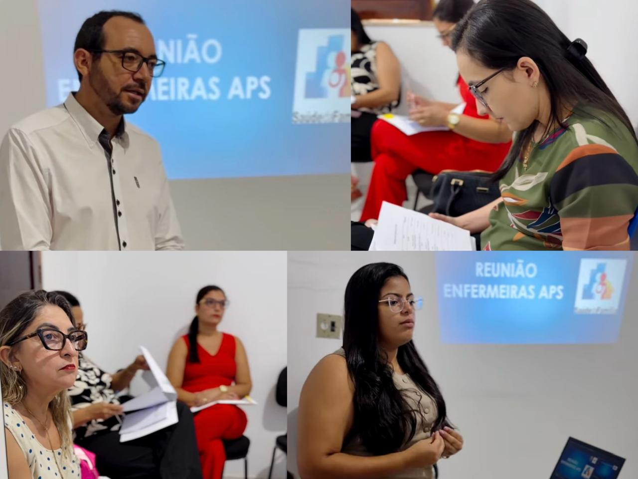 Reunião de alinhamento com as equipes da ESF - Foto: Prefeitura de Itainópolis