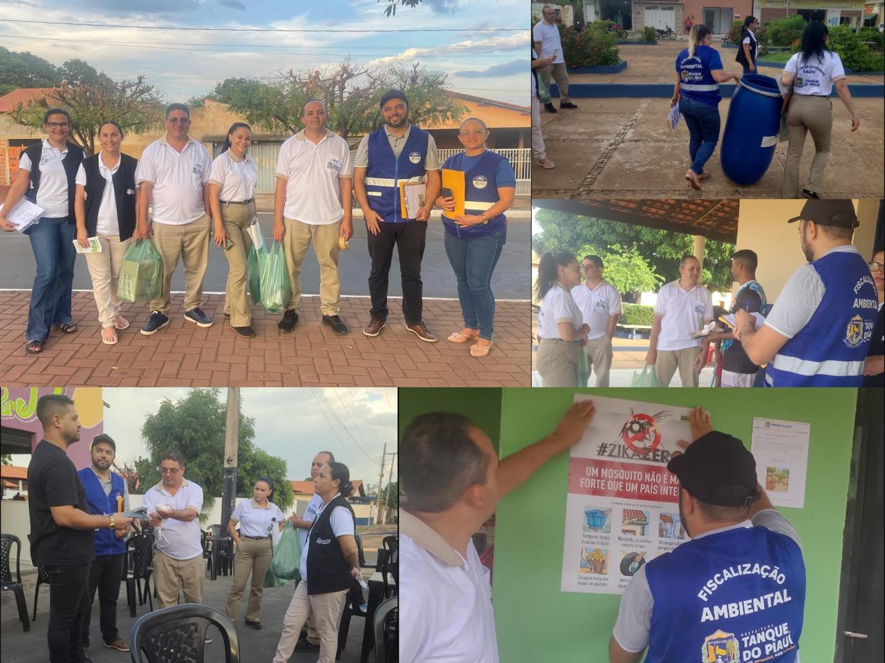 Ação educativa com permissionários de bares e restaurantes - Foto: Prefeitura de Tanque do Piauí