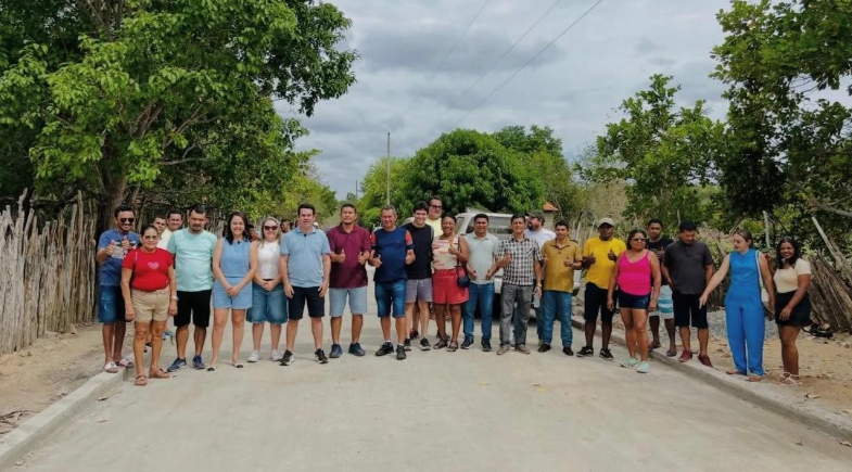 Prefeitura de Caxingó entrega obra de pavimentação poliédrica no Assentamento Casa de Pedra