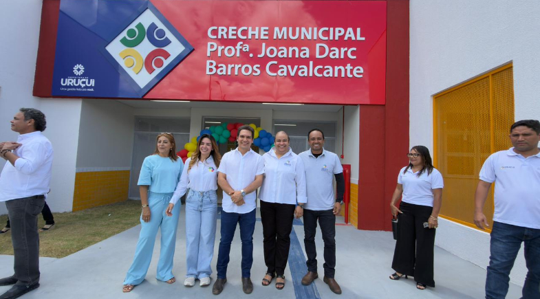Prefeito Dr. Gilberto Júnior inaugura a primeira creche municipal de Uruçuí no bairro Bela Vista