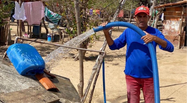 Prefeitura de Luís Correia segue realizando serviços de abastecimento de água em povoados