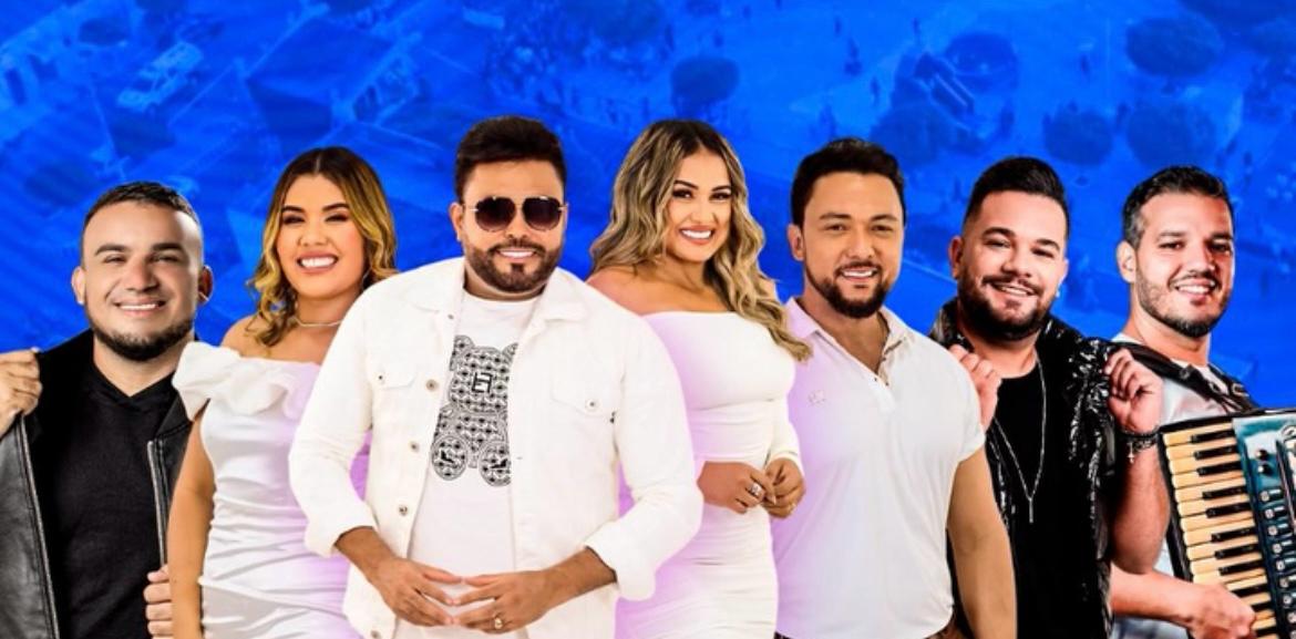 Atrações musicais confirmadas - Foto: Prefeitura de Caridade do Piauí