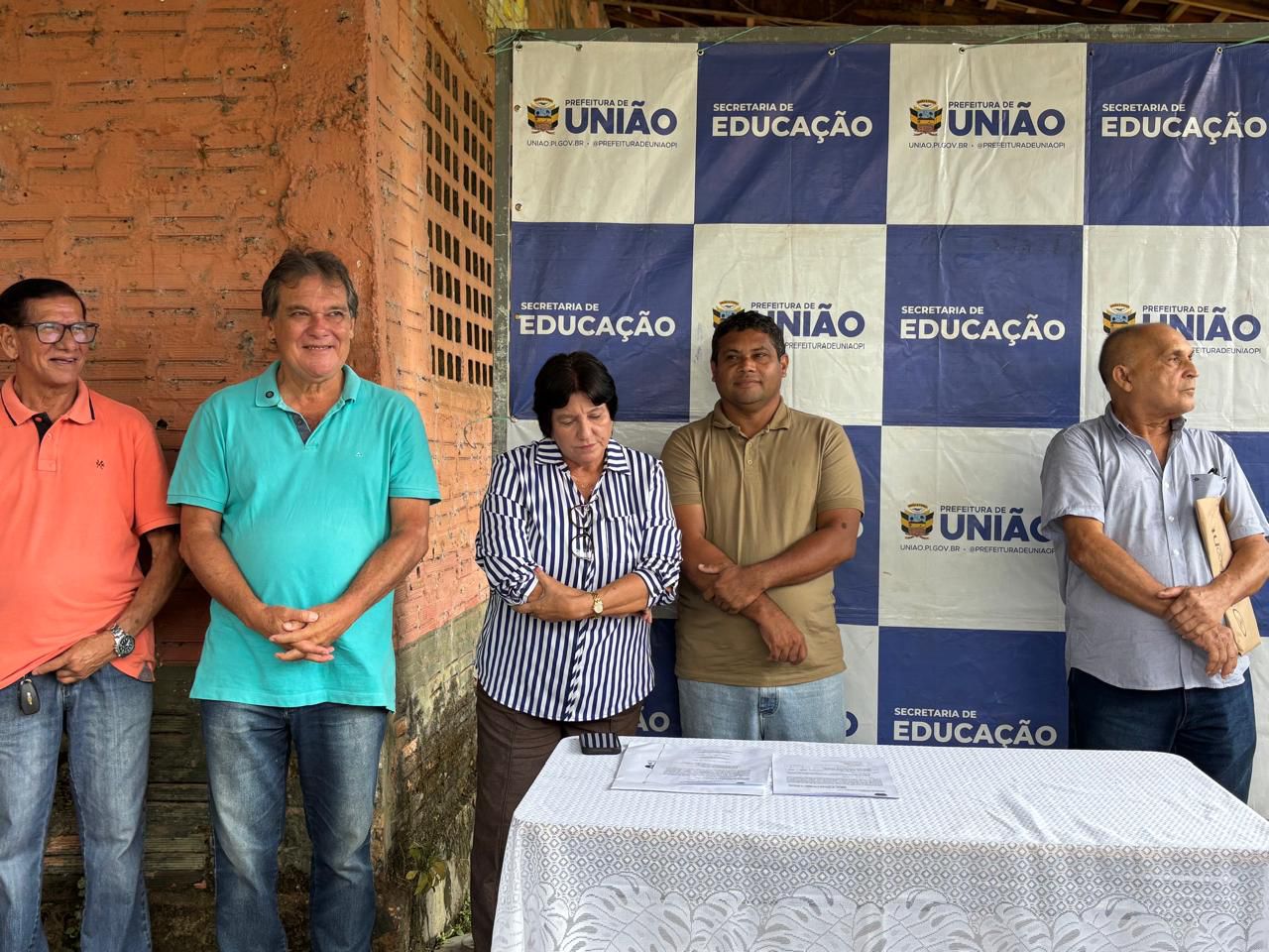 Prefeito de União assina ordem de serviço para obra de creche no povoado David Caldas - Imagem 2