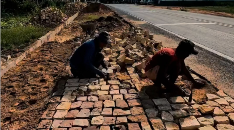 Prefeitura de Floriano intensifica operação tapa-buracos em vias do município