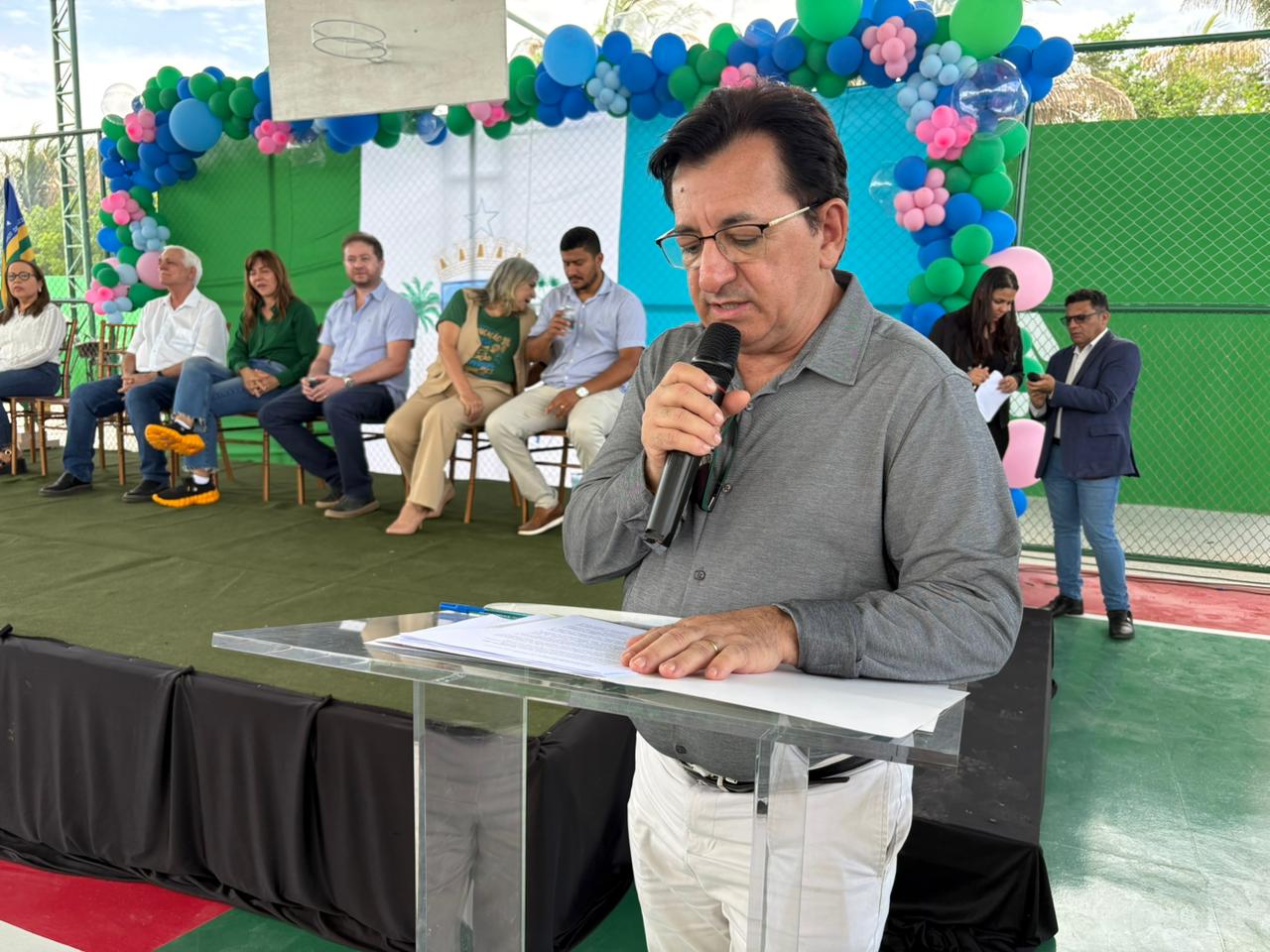 Prefeitura de Esperantina entrega nova Escola e inaugura quadra poliesportiva - Imagem 1