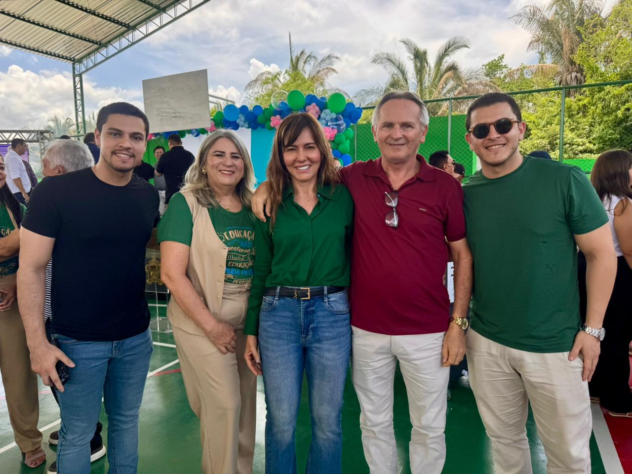 Prefeitura de Esperantina entrega nova Escola e inaugura quadra poliesportiva - Imagem 7