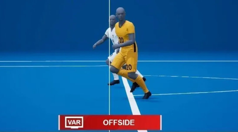 Impedimento semiautomático será implementado no Brasileirão 2026 | Reprodução / Fifa