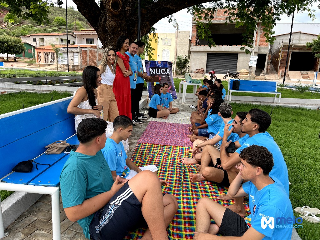 Roda de conversa com Adolescentes do NUCA é realizada com muita interação no município de Itainópolis - Imagem 2