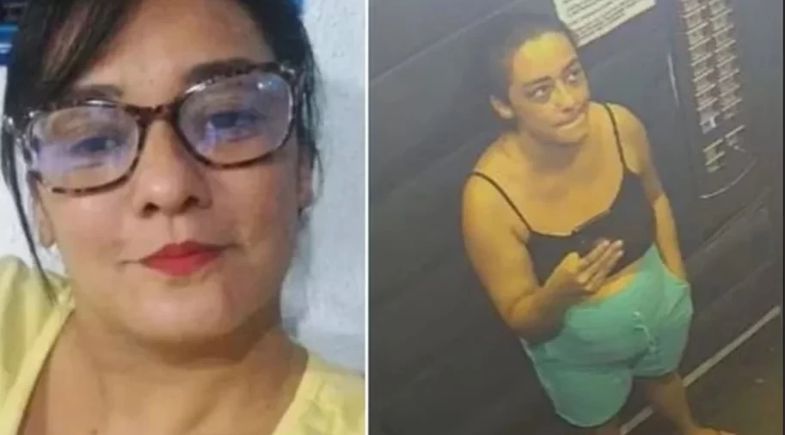 Daiane momentos antes de ser morta - Foto: Reprodução 