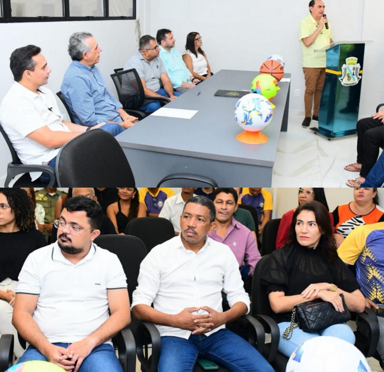 Prefeito de Floriano realiza assinatura de ordem de serviço para a construção de Espaço Comunitário - Imagem 2