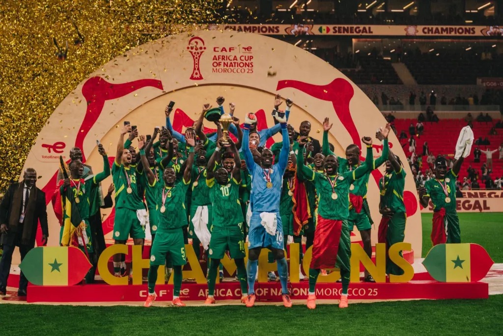 Senegal foi o campeão da Copa Africana de Nações - Foto: Reprodução
