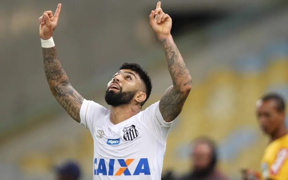 Gabigol se acertou com o Santos para 2026 - Foto: Paulo Sergio/Agência F8