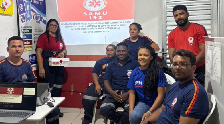 Arraial promove capacitação para equipe do SAMU do município
