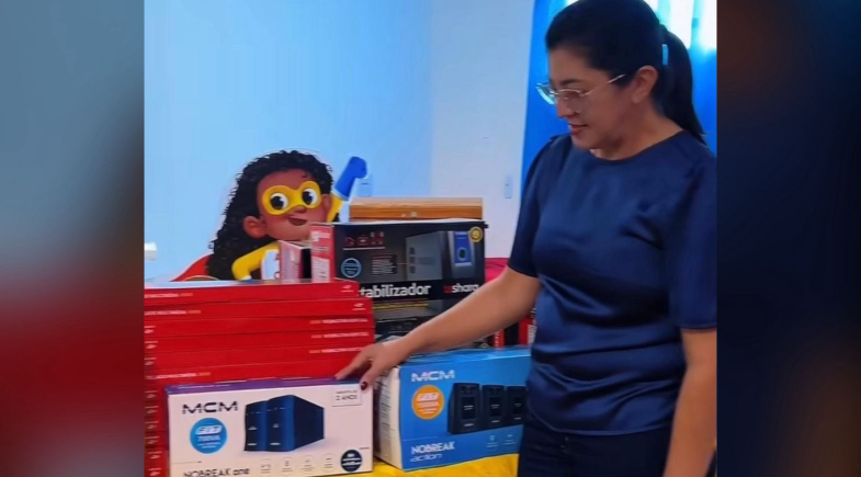 Prefeitura de Lagoa Alegre realiza entrega de equipamentos de informática para educação do município