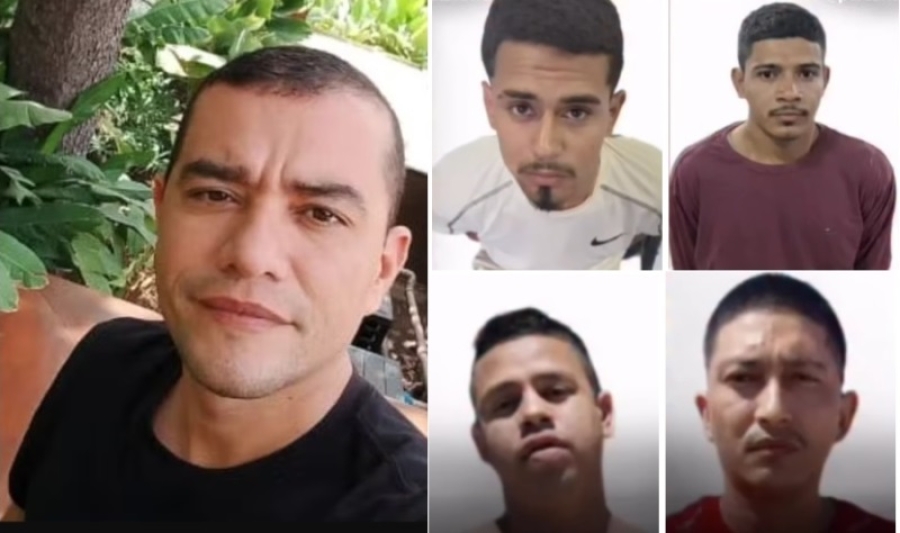 PM e criminosos mortos no Ceará | FOTO: Reprodução/Em Foco