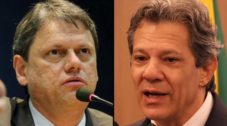 Datafolha em SP, 1º turno: Tarcísio tem 50%, contra 33% de Haddad | Reprodução