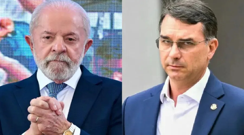 Flávio Bolsonaro tem 51% e Lula 49% dos votos válidos no 2º turno | Reprodução