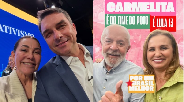PIAUÍ  |  EX-DEPUTADA E EX-PREFEITA IRMÃS, UMA VOTA EM FLÁVIO E A OUTRA VOTA EM LULA.