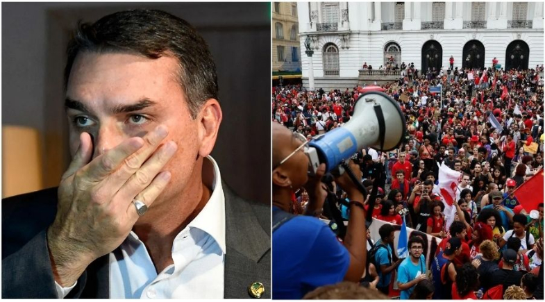 Flávio Bolsonaro aciona TSE para cassar chapa de Lula após apoio da UNE e sidicatos a campanha | Fernando Frazão/Agência Brasil