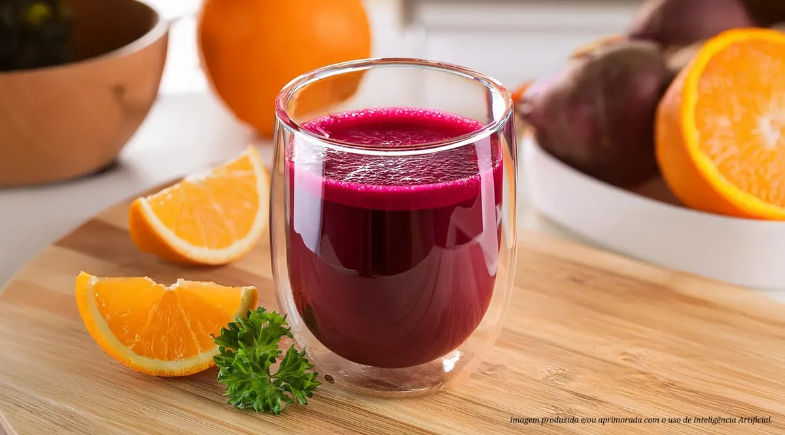 Suco de beterraba com laranja pode melhorar a circulação e aumentar o rendimento nos treinos