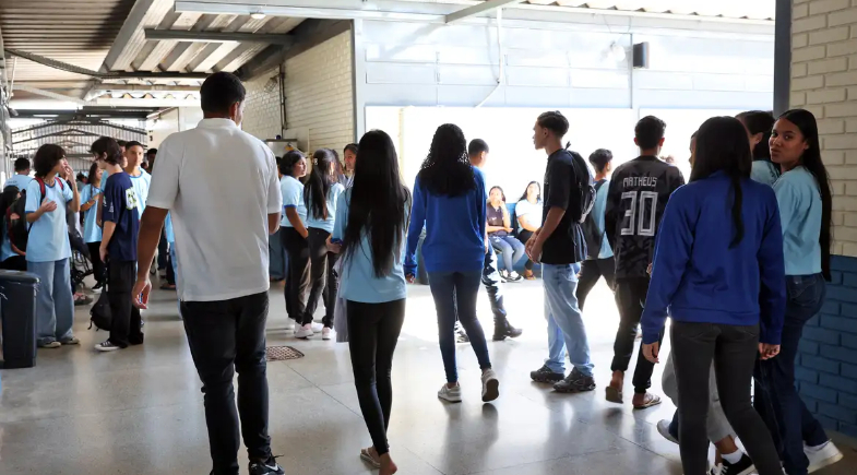 Estudantes.  |  Antônio Cruz/Agência Brasil
