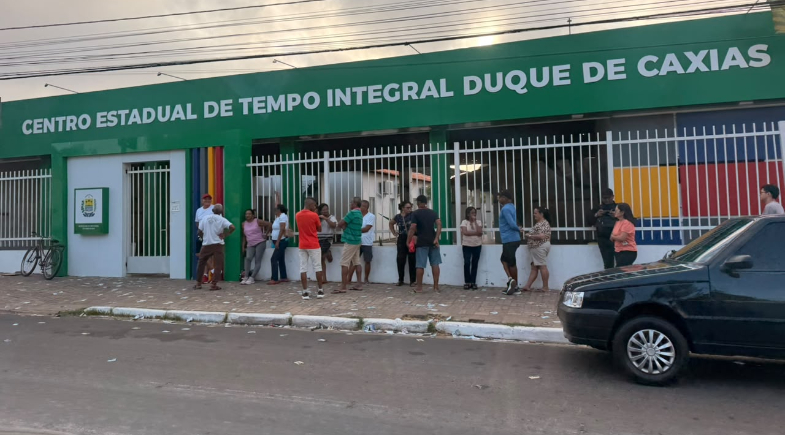Eleitores começam a chegar nos locais de votação no Piauí.  | Apoliana Oliveira/MeioNews