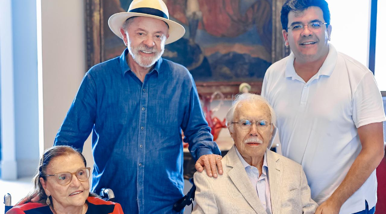 Lula, Sarney, Fonteles e Marly Sarney | Divulgação