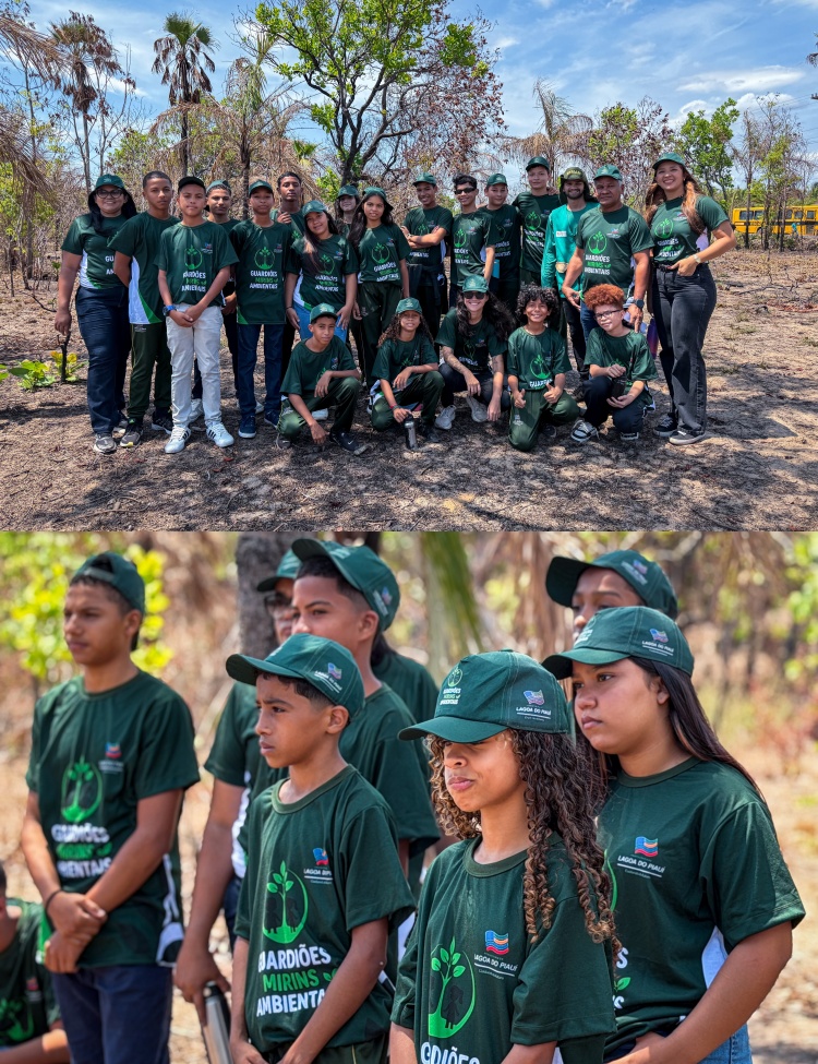 Prefeitura de Lagoa do Piauí promove visita técnica sobre preservação e recuperação ambiental com alunos do projeto Guardiões Mirins | Divulgação/Ascom